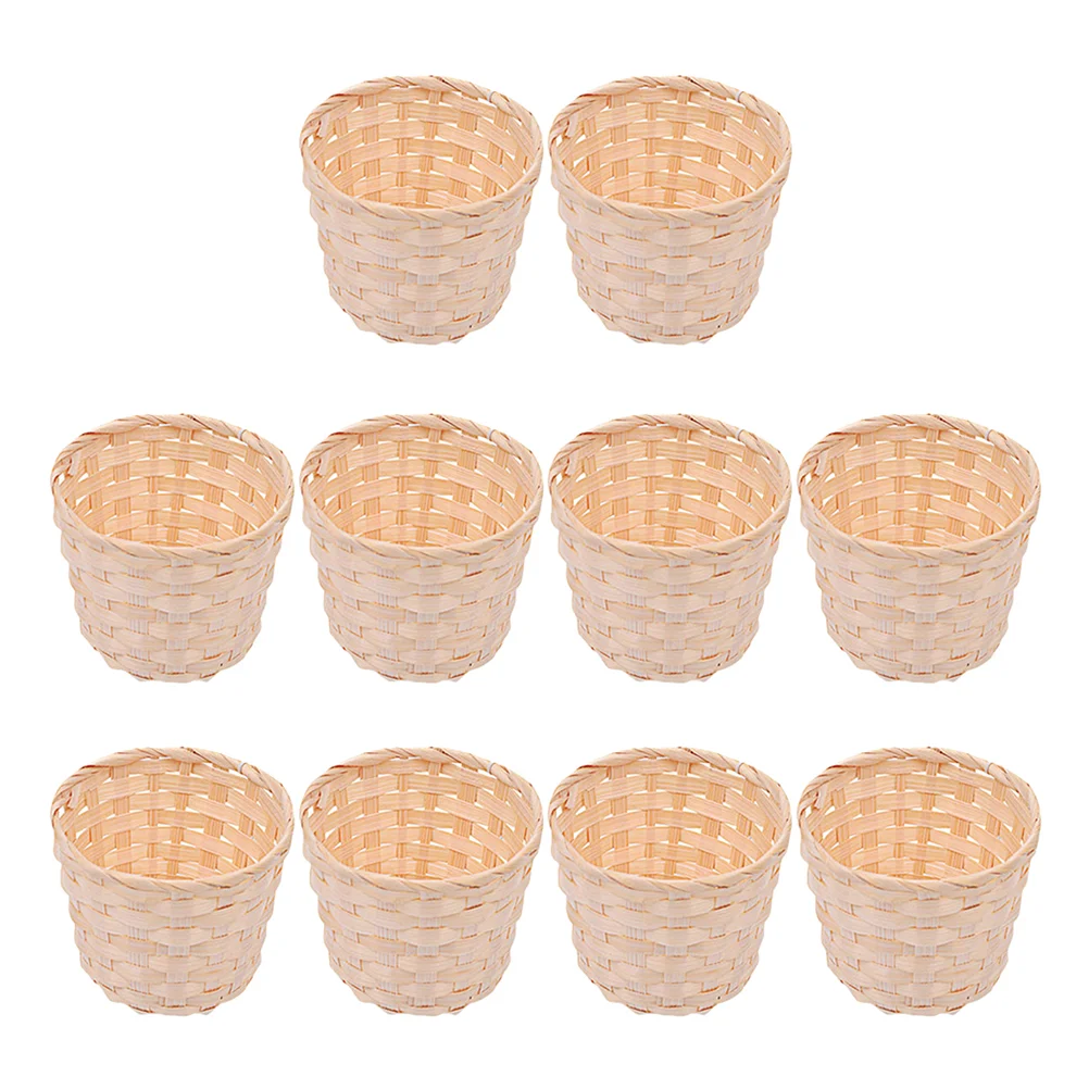 Woven Bamboo Storage Baskets 10 Pcs Practical Home ganizer for Candies Snacks Fruit Farmhouse Decor Lightweight Store
Woven Bamboo Storage Baskets 10 Pcs Practical Home ganizer for Candies Snacks Fruit Farmhouse Decor Lightweight Store