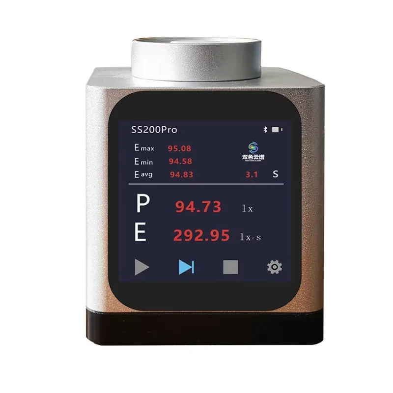 Hot Sale SS200Pro Intelligent Handheld Illuminance Meter for LED Lamps with High Precision, Specifically for Laboratory Use
Hot Sale SS200Pro Intelligent Handheld Illuminance Meter for LED Lamps with High Precision, Specifically for Laboratory Use