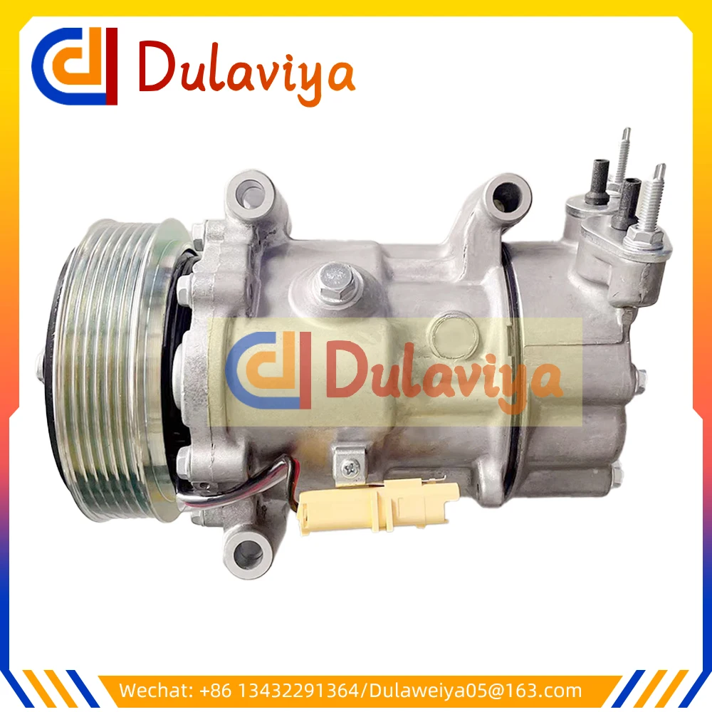 Auto SD6V12 AC Compressor For PEUGEOT 206 307 PARTNER Bipper CITROEN C2 C3 9639078180 9646273380 9655191580 9655191680 6453LS
Auto SD6V12 AC Compressor For PEUGEOT 206 307 PARTNER Bipper CITROEN C2 C3 9639078180 9646273380 9655191580 9655191680 6453LS