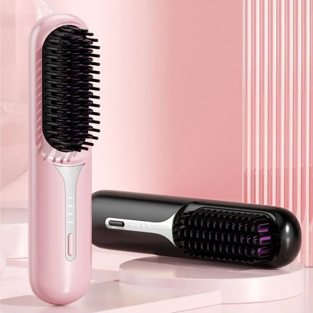 Fast Heating Wet Dry Hair Straightener Negative Ions Wireless Portable Hair Comb USB Charging Professional Curling Iron Travel
Fast Heating Wet Dry Hair Straightener Negative Ions Wireless Portable Hair Comb USB Charging Professional Curling Iron Travel