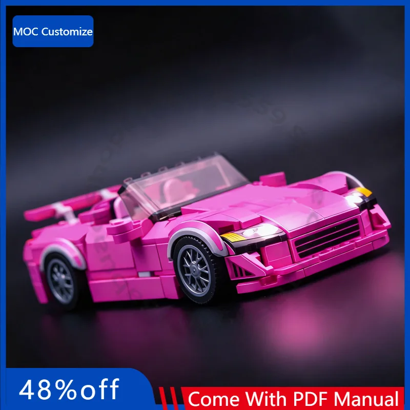 365 деталей: Скоростной гиперкар S2000 MOC – Модульный конструктор для самостоятельной сборки, развивающая игрушка для мальчиков, подарок
365 деталей: Скоростной гиперкар S2000 MOC – Модульный конструктор для самостоятельной сборки, развивающая игрушка для мальчиков, подарок