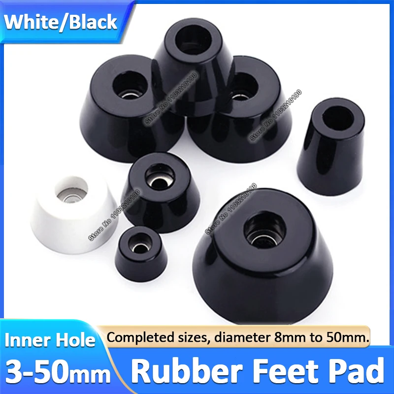 Rubber Pads Black/White Floor Protectors Table Foot Pad Non-slip Absorber Shock Stand With Gasket Box Speaker Furniture Leg Mat
Rubber Pads Black/White Floor Protectors Table Foot Pad Non-slip Absorber Shock Stand With Gasket Box Speaker Furniture Leg Mat