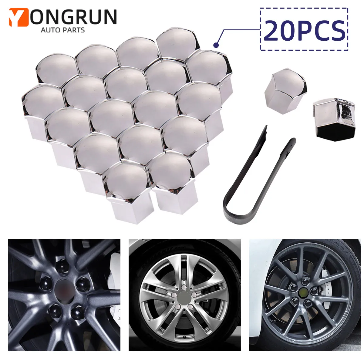 17mm 19mm 21mm 20pcs Car Wheel Protection Cover Nut Cover Rust Proof Car Wheel Hub Screw Cover Bolt Decorative Accessories
17mm 19mm 21mm 20pcs Car Wheel Protection Cover Nut Cover Rust Proof Car Wheel Hub Screw Cover Bolt Decorative Accessories