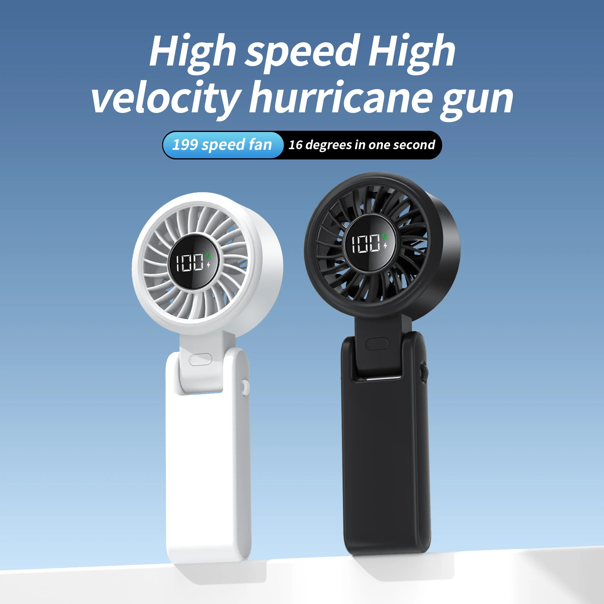 Digital Display Handheld Fan, USB Rechargeable Strong Wind Cooling Fan, Portable Mini Fan for Home Office Travel
Digital Display Handheld Fan, USB Rechargeable Strong Wind Cooling Fan, Portable Mini Fan for Home Office Travel