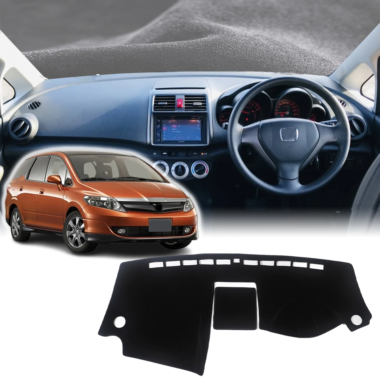 fit for Honda Airwave 2005 2006 2007 2008 2009 2010 Dashmat DashMat Sunshade Dashboard Cover Pad Protective Carpet Accessories
fit for Honda Airwave 2005 2006 2007 2008 2009 2010 Dashmat DashMat Sunshade Dashboard Cover Pad Protective Carpet Accessories