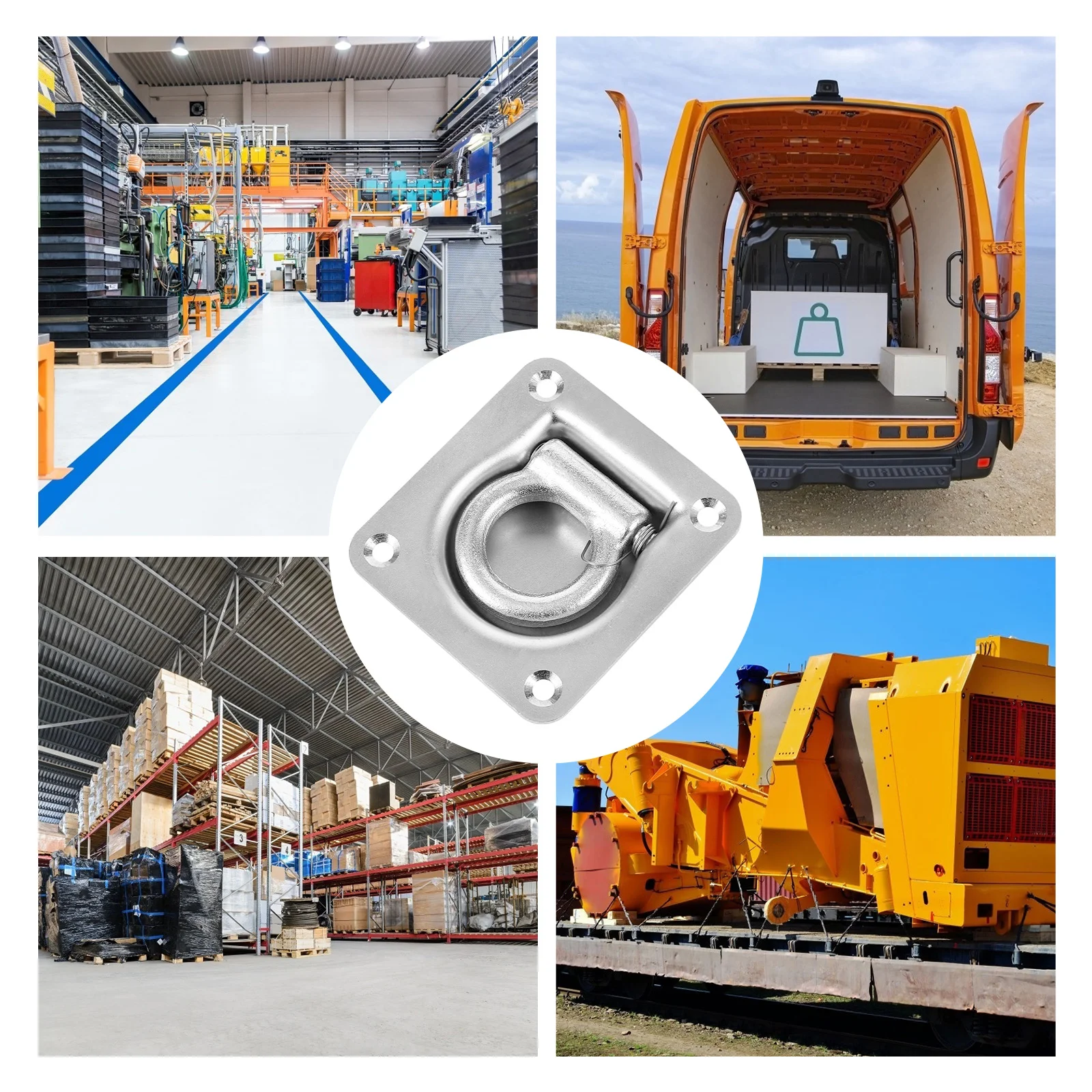 The Tow Truck Lying Ring Trailer Anchor Lashing Carbon Steel D Silver Tie Down Heavy Duty
The Tow Truck Lying Ring Trailer Anchor Lashing Carbon Steel D Silver Tie Down Heavy Duty