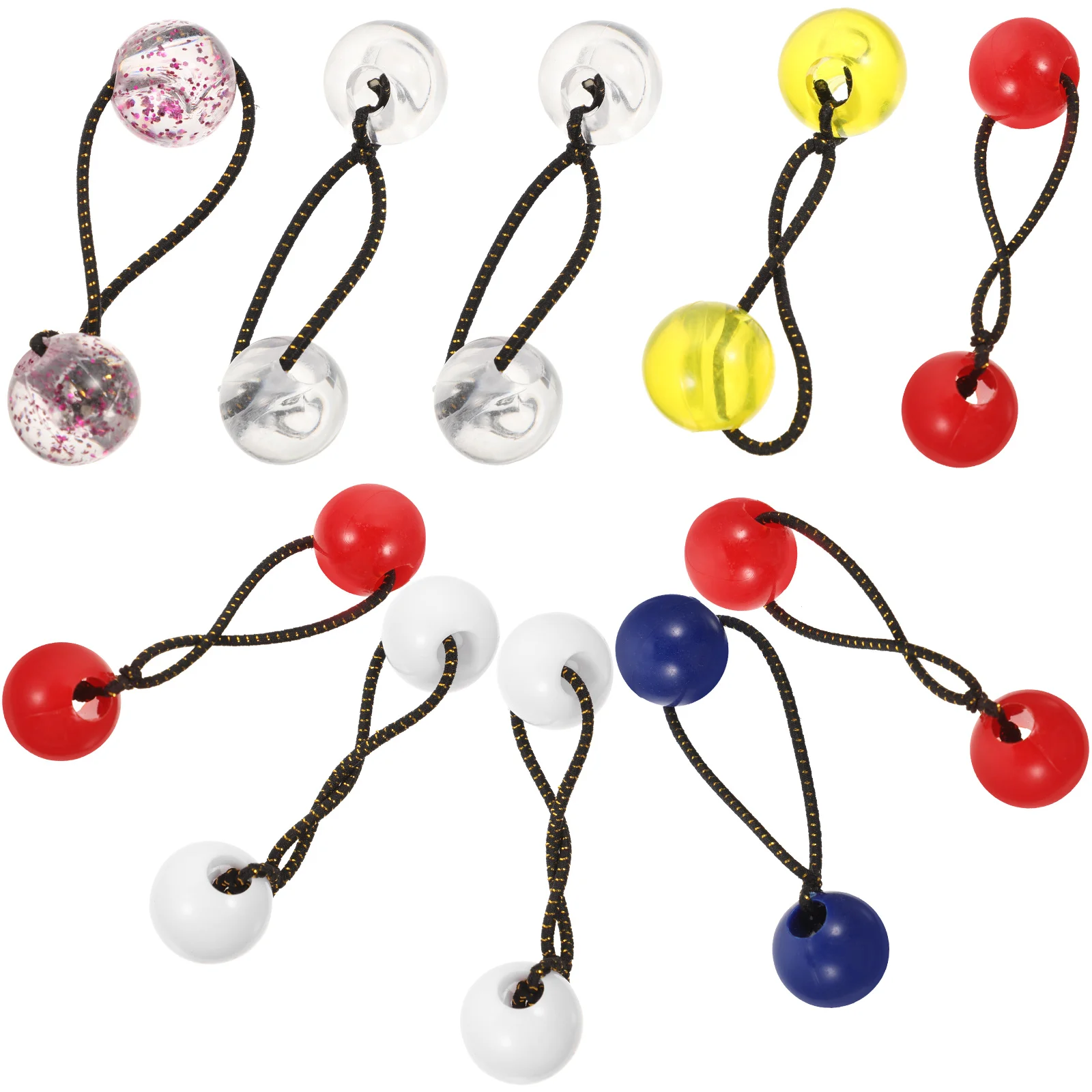 10 Pcs Toddler Hair Ties Ponytail Double Bead Head Rope Dribble Ball Balls Elastic Holders Child
10 Pcs Toddler Hair Ties Ponytail Double Bead Head Rope Dribble Ball Balls Elastic Holders Child