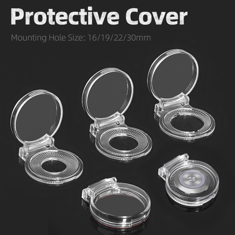16/19/22mm Button Switch Protective Cover Transparent Flip Elevator Computer Washing Machine Accessory Round Circular Shape
16/19/22mm Button Switch Protective Cover Transparent Flip Elevator Computer Washing Machine Accessory Round Circular Shape
