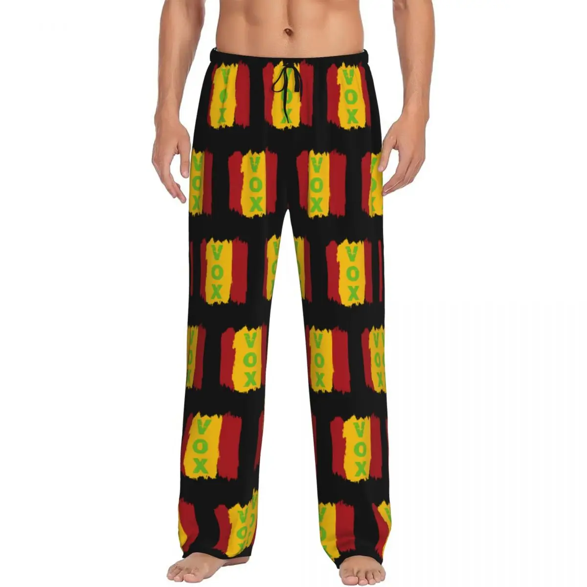 Custom Men Spain Vox Pajama Pants Print Spanish Flag Sleep Sleepwear Bottoms with Pockets
Custom Men Spain Vox Pajama Pants Print Spanish Flag Sleep Sleepwear Bottoms with Pockets