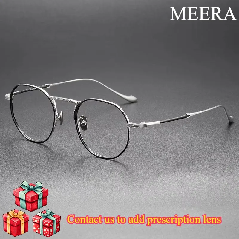Top Quality Brand Titanium Glasses Frames Fashionable Comfortable Glasses Luxurious Round Eyewear Prescription Eyeglasses Frames
Top Quality Brand Titanium Glasses Frames Fashionable Comfortable Glasses Luxurious Round Eyewear Prescription Eyeglasses Frames