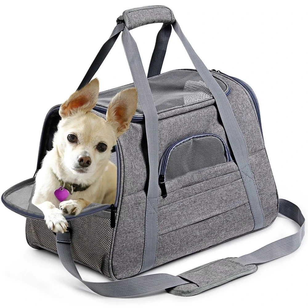 Wholesale Extend Handbag Pet Carrier Bags Breathable Portable Pet Carriers Fashion Handbag for Dogs and Cats
Wholesale Extend Handbag Pet Carrier Bags Breathable Portable Pet Carriers Fashion Handbag for Dogs and Cats