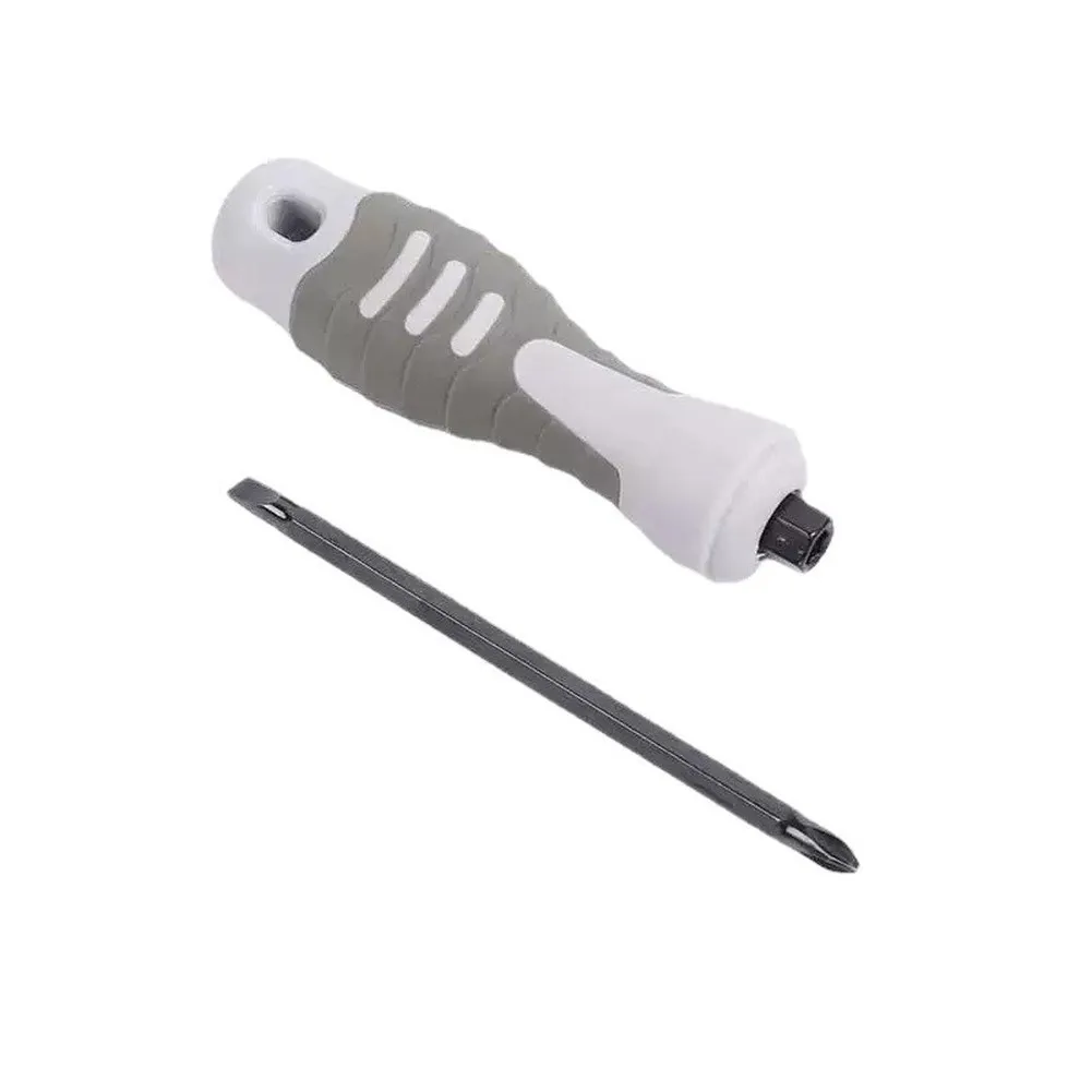 1pc Magnetic Screwdriver Dual-purpose Screwdriver Slotted Cross Magnetic Tip Screwdriver For Installation Disassembly Repair Too
1pc Magnetic Screwdriver Dual-purpose Screwdriver Slotted Cross Magnetic Tip Screwdriver For Installation Disassembly Repair Too