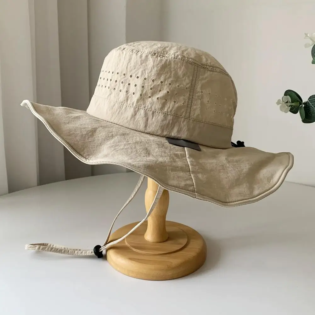 Lightweight Sunshade Hat Big Brim Quick-Drying Sun Hat, Sweat-resistant Bucket Hat for Hiking Camping Fishing Outdoor Use
Lightweight Sunshade Hat Big Brim Quick-Drying Sun Hat, Sweat-resistant Bucket Hat for Hiking Camping Fishing Outdoor Use