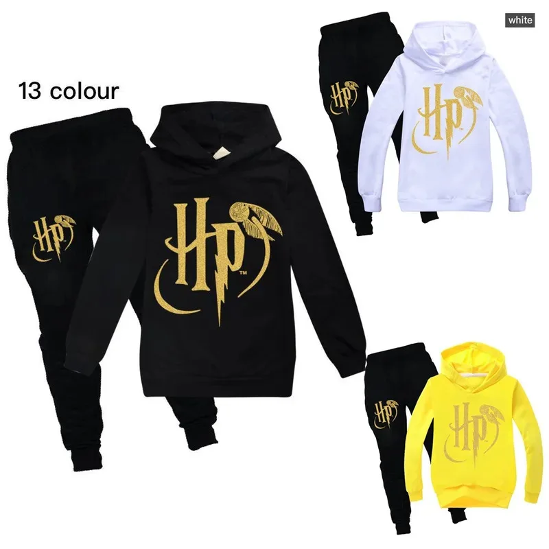 2025 New Halloween Children's HP Potter Spring/Autumn Casual Sportswear Boys Girls Hoodie+Pants Set Daily Children's Clothing Se
2025 New Halloween Children's HP Potter Spring/Autumn Casual Sportswear Boys Girls Hoodie+Pants Set Daily Children's Clothing Se