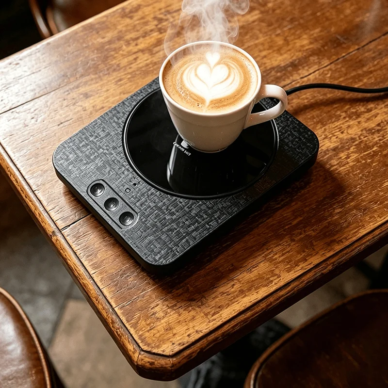 Desktop Coffee Cup Warmer, Three-Level Constant Temperature Heating Coaster, Coffee Cup Warmer, USB Rechargeable Model, Keeps Milk Tea and Coffee Warm, Suitable for Heating Coffee, Tea, Milk, and Various Beverages, a Gift for Coffee Enthusiasts
Desktop Coffee Cup Warmer, Three-Level Constant Temperature Heating Coaster, Coffee Cup Warmer, USB Rechargeable Model, Keeps Milk Tea and Coffee Warm, Suitable for Heating Coffee, Tea, Milk, and Various Beverages, a Gift for Coffee Enthusiasts