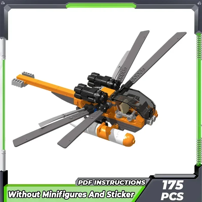 Moc Building Bricks Military Model Ornithopter SAR1 Helicopter Technology Modular Blocks Gifts Christmas Toys DIY Sets Assembly
Moc Building Bricks Military Model Ornithopter SAR1 Helicopter Technology Modular Blocks Gifts Christmas Toys DIY Sets Assembly