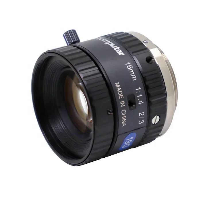 Компьютерная версия Computar MP2 с функцией фотосъемки, 2/3 дюйма, 16 мм, f1.4, блокировка радужной оболочки и фокусировки, мегапиксельная стандартная (С-образное крепление) 
Компьютерная версия Computar MP2 с функцией фотосъемки, 2/3 дюйма, 16 мм, f1.4, блокировка радужной оболочки и фокусировки, мегапиксельная стандартная (С-образное крепление)