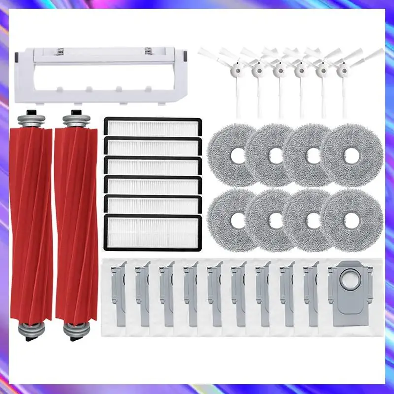 ABNL For Roborock P10 Pro Robot Vacuums Cleaner Replacement Parts Main Side Brush Hepa Filter Mop Cloths Dust Bag Accessories
ABNL For Roborock P10 Pro Robot Vacuums Cleaner Replacement Parts Main Side Brush Hepa Filter Mop Cloths Dust Bag Accessories