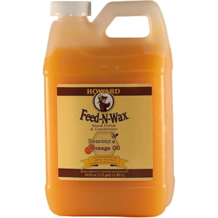 Feed-N-Wax Wood Polish and Conditioner, 64-Ounce
Feed-N-Wax Wood Polish and Conditioner, 64-Ounce