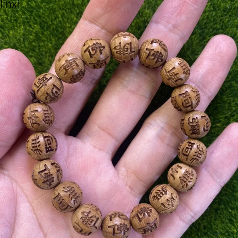 Authentic Six Paths Buddha Beads Bracelet Six Words Amitabha Buddha Men and Women Bracelet Mantra Bodhi.
Authentic Six Paths Buddha Beads Bracelet Six Words Amitabha Buddha Men and Women Bracelet Mantra Bodhi.