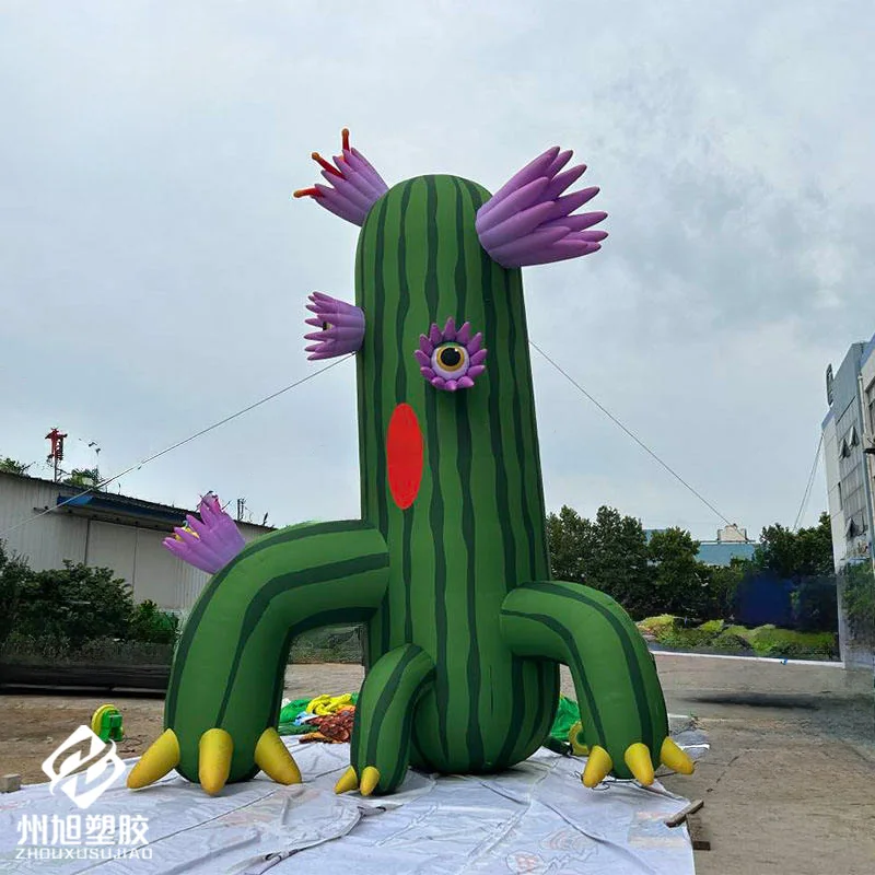 Inflatable cactus, plant-shaped air model, with blower, for outdoor shopping malls and squares events
Inflatable cactus, plant-shaped air model, with blower, for outdoor shopping malls and squares events