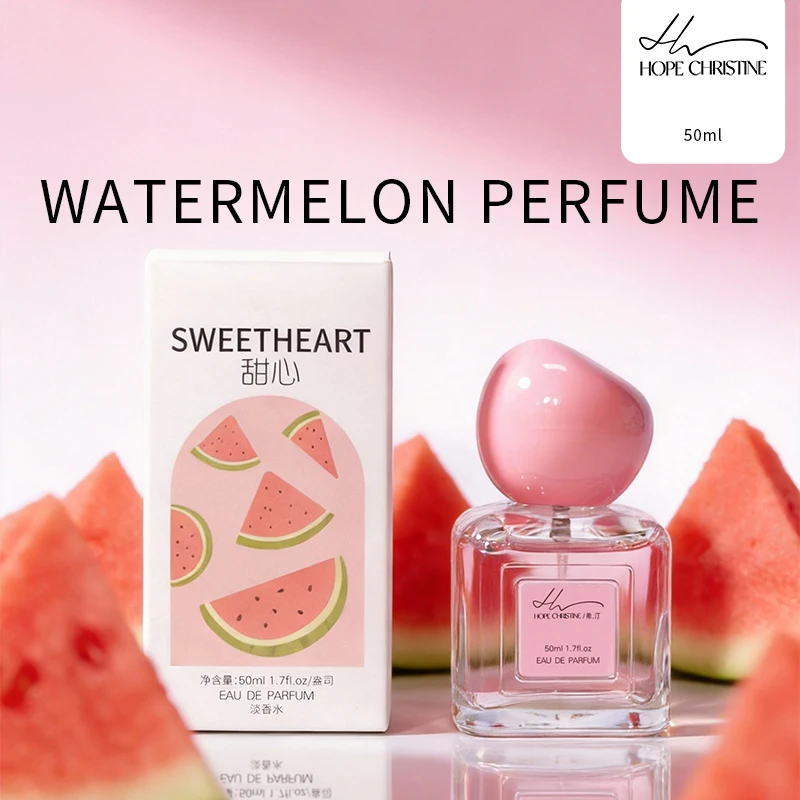Парфюм Hope Christine Watermelon Eau De Parfum для женщин, 50 мл, стойкий, свежий, прохладный аромат для летних повседневных встреч
Парфюм Hope Christine Watermelon Eau De Parfum для женщин, 50 мл, стойкий, свежий, прохладный аромат для летних повседневных встреч