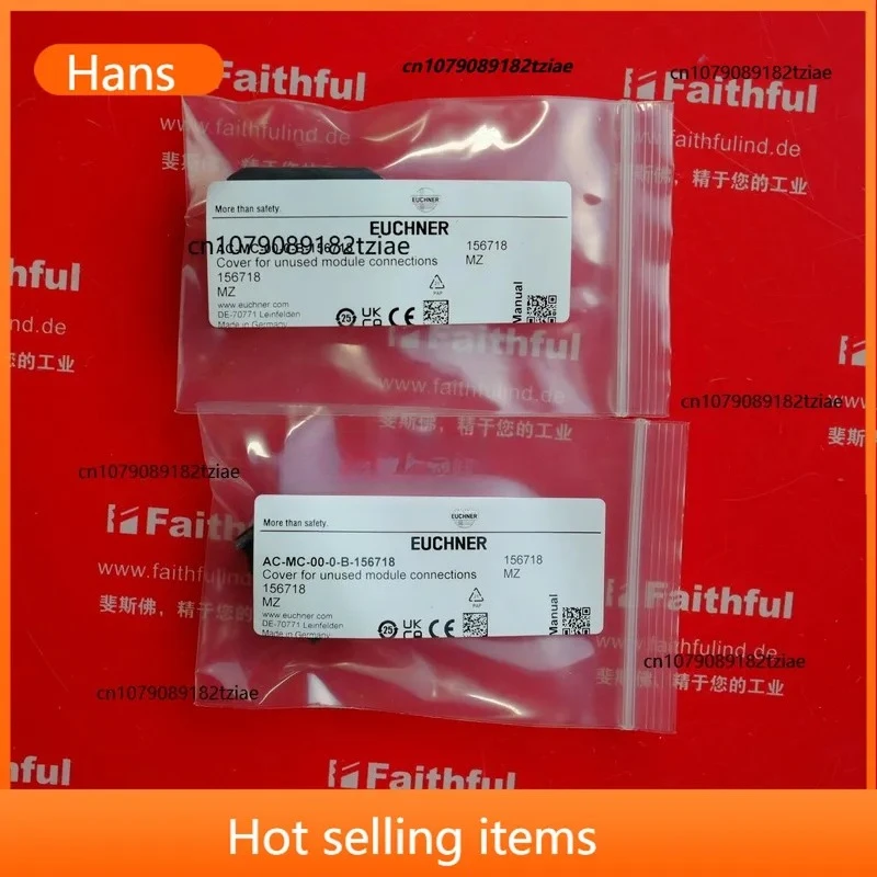 2026 Hot Item Euchner 156718 New Safety Capping Module AC-MC-00-0-B-156718
2026 Hot Item Euchner 156718 New Safety Capping Module AC-MC-00-0-B-156718