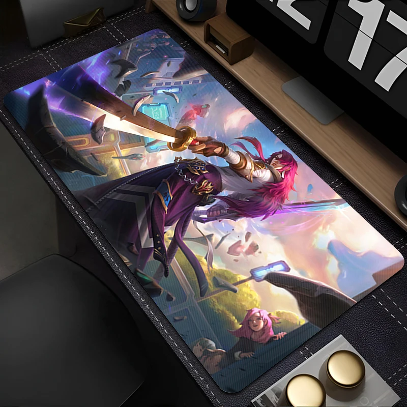 Mousepad Anime Mouse Pad Gaming Accessories Office Keyboard Pad Large Desk Mat PC L-league of Legends Yone Rubber Extended Pad
Mousepad Anime Mouse Pad Gaming Accessories Office Keyboard Pad Large Desk Mat PC L-league of Legends Yone Rubber Extended Pad