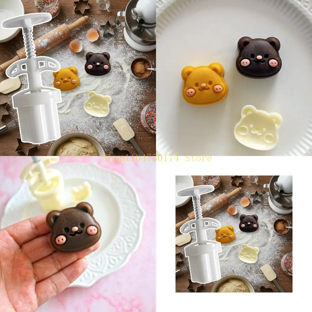 Bear Mooncakes Mold For Baking With Food Grade ABS Stainless Steel Designs Easy To Cleaning Kitchen Tool top sale
Bear Mooncakes Mold For Baking With Food Grade ABS Stainless Steel Designs Easy To Cleaning Kitchen Tool top sale