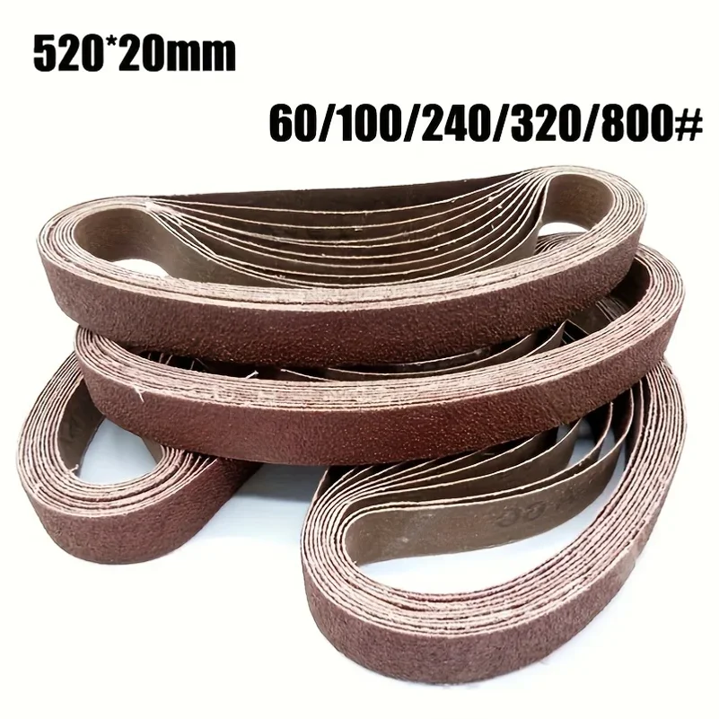 520x20mm 10pcs 60/100/240/800#Small Mini Belt Sander For Grinding Stainless Steel Polishing Rust Removing Abrasive Fabric
520x20mm 10pcs 60/100/240/800#Small Mini Belt Sander For Grinding Stainless Steel Polishing Rust Removing Abrasive Fabric