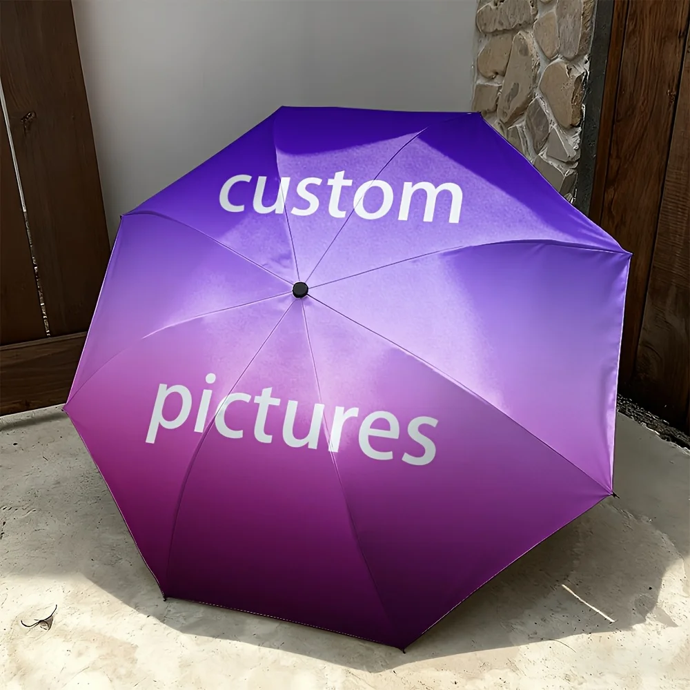 Personalized Custom Umbrella Customized Photo Design Auto Foldable Compact Anti-UV Rain and Sun Protection Umbrella
Personalized Custom Umbrella Customized Photo Design Auto Foldable Compact Anti-UV Rain and Sun Protection Umbrella