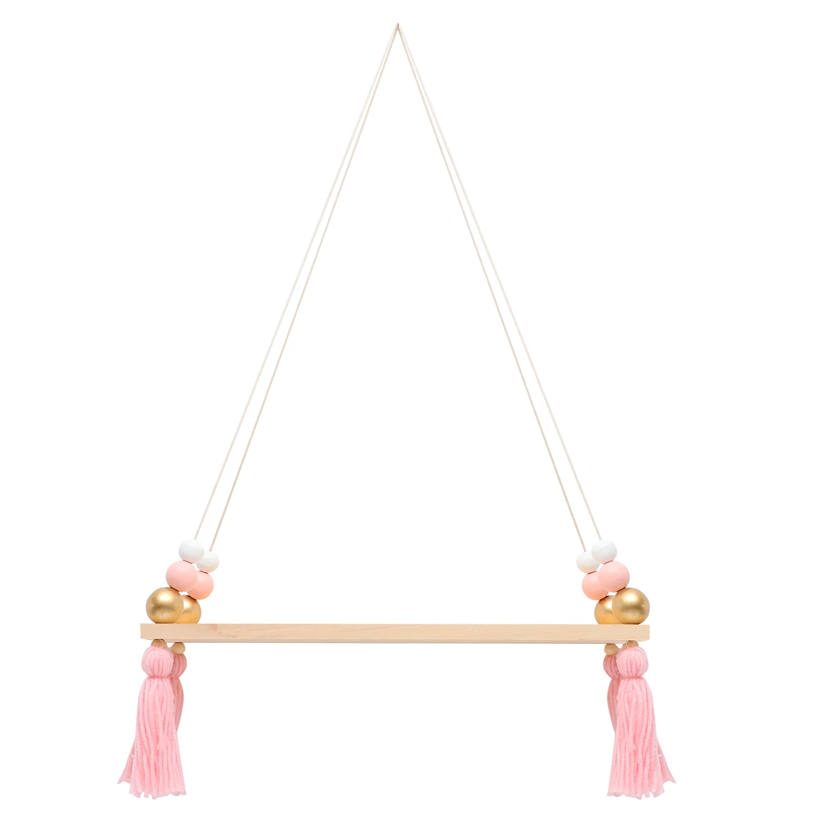 Wooden Bead Shelf Decorative Flowerpot Holder Display Rack Household Hanging Plant Board Cotton Rope Wall
Wooden Bead Shelf Decorative Flowerpot Holder Display Rack Household Hanging Plant Board Cotton Rope Wall