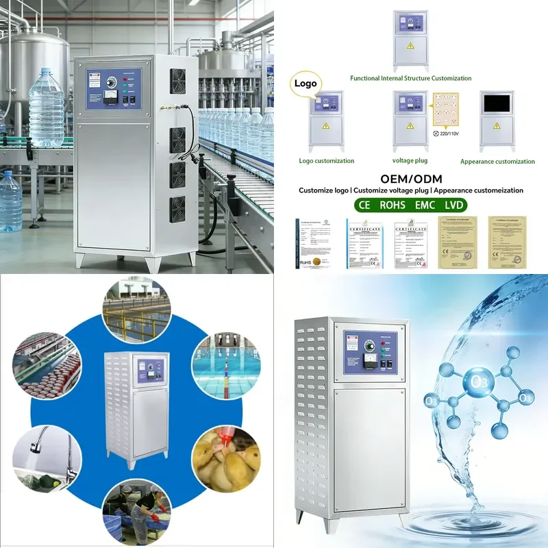 Ozone Generator for RO Water Treatment Swimming Pool Purification Fish Farming 30G 50G 80G 1-Year Warranty
Ozone Generator for RO Water Treatment Swimming Pool Purification Fish Farming 30G 50G 80G 1-Year Warranty