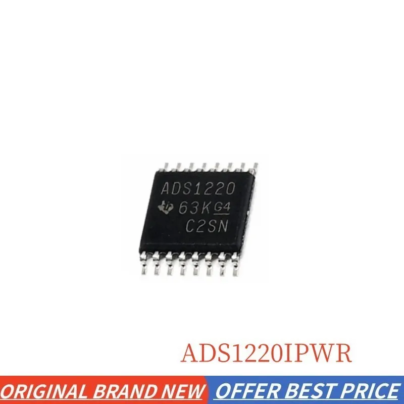 Совершенно новые оригинальные в наличии ADS1220IPWR ADS1220 TSSOP-16 24-разрядные чипы аналогового и цифрового преобразователя ADC ic
Совершенно новые оригинальные в наличии ADS1220IPWR ADS1220 TSSOP-16 24-разрядные чипы аналогового и цифрового преобразователя ADC ic