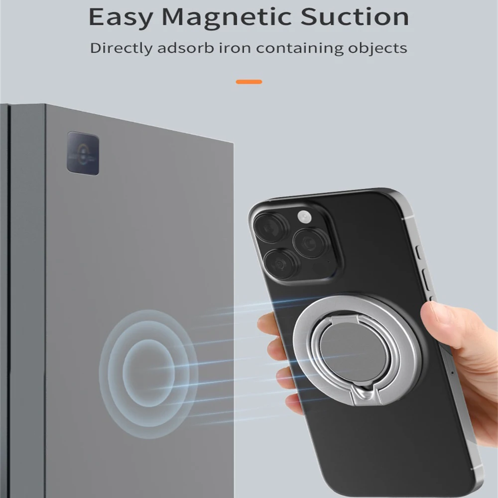 Mini Double Sided Magnetic Phone Ring Holder 360° Rotation Strong Magnetic Car Mounted Magnetic Brackets Metal Finger Support
Mini Double Sided Magnetic Phone Ring Holder 360° Rotation Strong Magnetic Car Mounted Magnetic Brackets Metal Finger Support