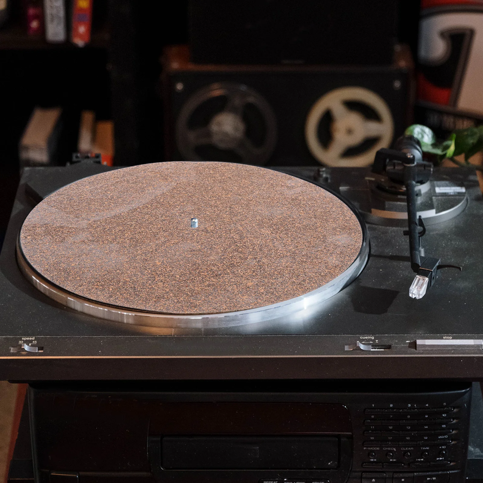 Cork Record Mat 12 Inch Vinyl Turntable Disc Protective Pad Slipmat DJ Equipment Accessories Reduce Vibration Increase Adhesion
Cork Record Mat 12 Inch Vinyl Turntable Disc Protective Pad Slipmat DJ Equipment Accessories Reduce Vibration Increase Adhesion