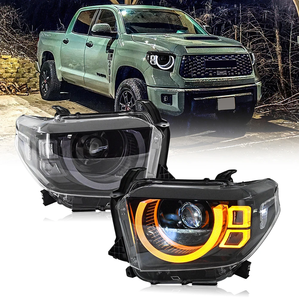 LED Headlight Assembly For Toyota Tundra 2014-2020 Start-up Animation DRL Sequential Turn Signal Headlamps Plug And Play
LED Headlight Assembly For Toyota Tundra 2014-2020 Start-up Animation DRL Sequential Turn Signal Headlamps Plug And Play