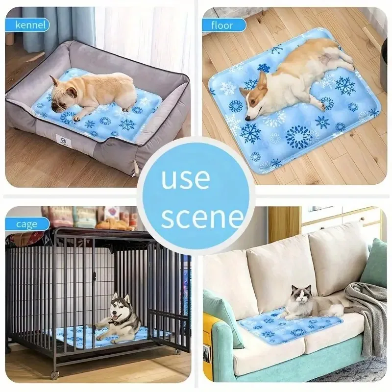 D9 Cute Floor Mat Cool Pet Cooling Mat Self Added Water Dog Cold Bed Mat Portable Durable Pet Ice Cushion For Small Large Dogs
D9 Cute Floor Mat Cool Pet Cooling Mat Self Added Water Dog Cold Bed Mat Portable Durable Pet Ice Cushion For Small Large Dogs