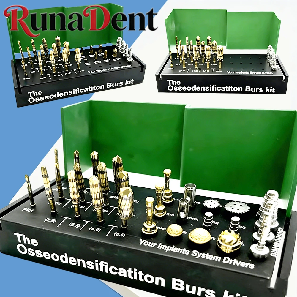 Dental Surgical Implant System Kit with Osseodensification Burs Drills for Maxillary Sinus Lift and Bone Grafting
Dental Surgical Implant System Kit with Osseodensification Burs Drills for Maxillary Sinus Lift and Bone Grafting