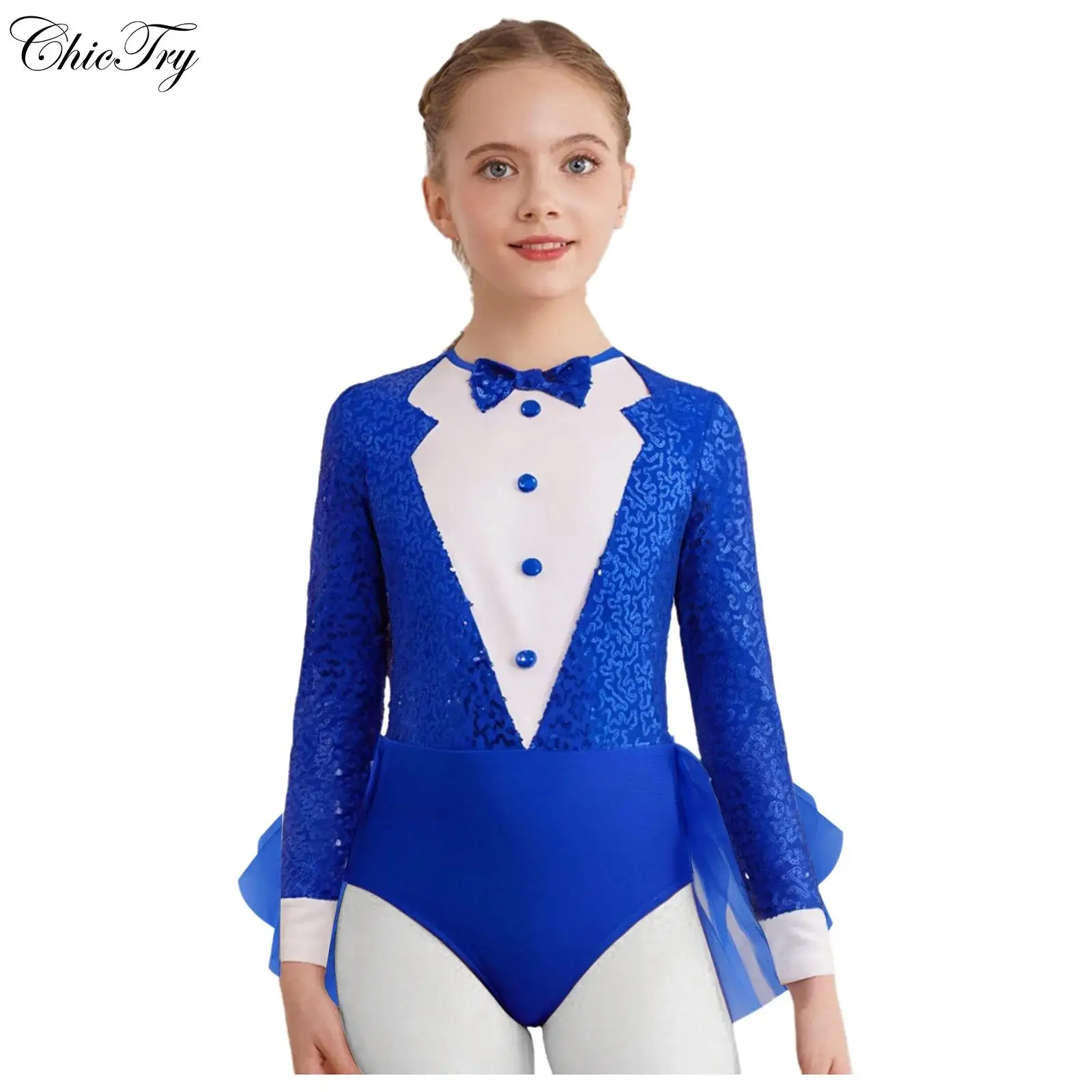 Детский купальник для латинских джазовых танцев для девочек, костюм для выступлений, лиф с блестками, тюлевая юбка, комбинезон с длинными рукавами, боди с цветными блоками
Детский купальник для латинских джазовых танцев для девочек, костюм для выступлений, лиф с блестками, тюлевая юбка, комбинезон с длинными рукавами, боди с цветными блоками