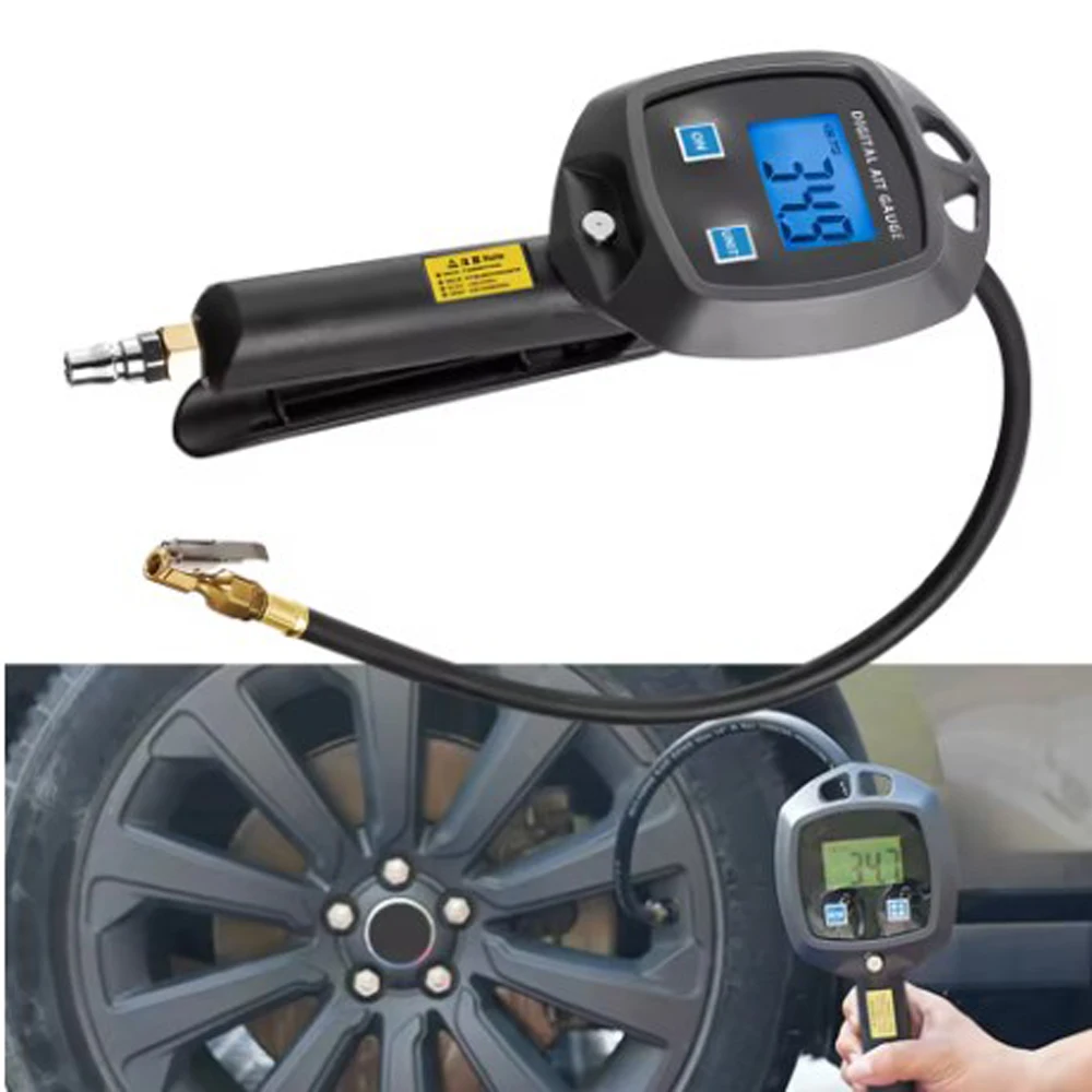 Car Inflator Slang Nozzles Tester Band Enspanningsmeter 0-255psi 0-18bar Monitor Inflatie Gun Motorcycle Band Manometro
Car Inflator Slang Nozzles Tester Band Enspanningsmeter 0-255psi 0-18bar Monitor Inflatie Gun Motorcycle Band Manometro