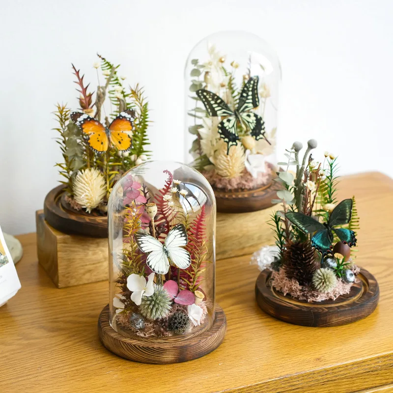 Настоящие сушеные цветы сохраниют вневременные цветы, пейзажные растения, стеклянный купол, рождественский подарок, украшение для дома
Настоящие сушеные цветы сохраниют вневременные цветы, пейзажные растения, стеклянный купол, рождественский подарок, украшение для дома
