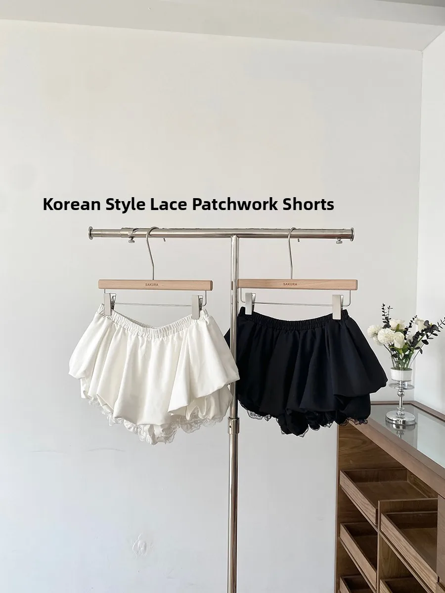 High Waist Lace Patchwork Elastic Band White Bloom Short Skirt Women's A-Line Skirt Korean Style Versatile Summer New Ar...
High Waist Lace Patchwork Elastic Band White Bloom Short Skirt Women's A-Line Skirt Korean Style Versatile Summer New Ar...