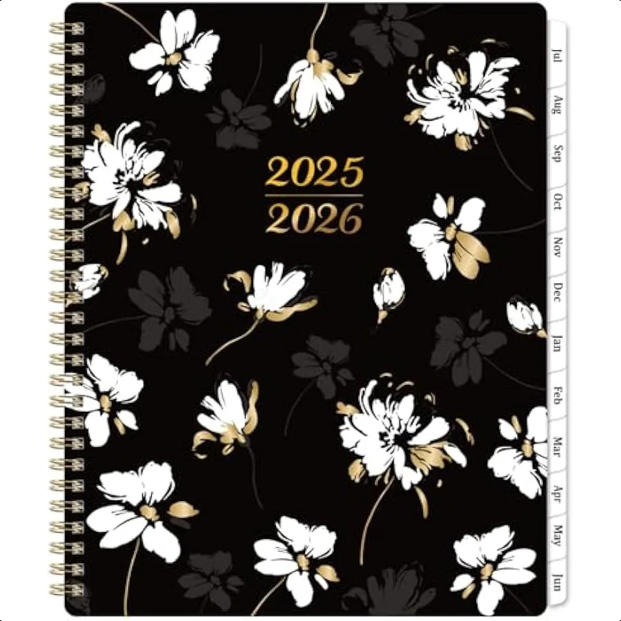 20252026 Weekly Monthly from July 2025 June 2026 Academic Calendar 20252026 with To Do List Tabs Floral Cover
20252026 Weekly Monthly from July 2025 June 2026 Academic Calendar 20252026 with To Do List Tabs Floral Cover