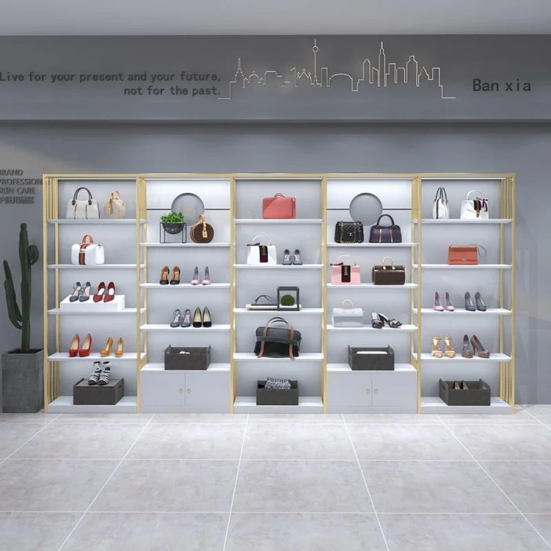 Custom. Lighted Premium Commercial Display Stand Bags and Shoes Store Shoe Rack Clothing Store Product Cabinet Shelf Display
Custom. Lighted Premium Commercial Display Stand Bags and Shoes Store Shoe Rack Clothing Store Product Cabinet Shelf Display