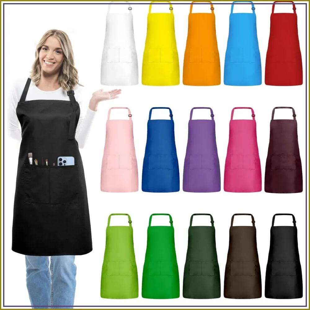 15 Pcs Adult Aprons Bulk with Pockets Adjustable Bib Chef Apron for Women Men Painting Cooking Crafting
15 Pcs Adult Aprons Bulk with Pockets Adjustable Bib Chef Apron for Women Men Painting Cooking Crafting
