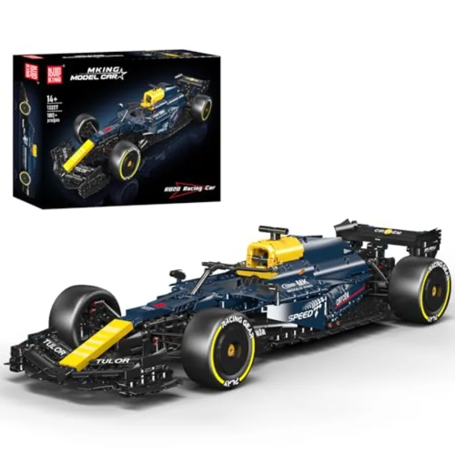 Racing Building Set for Home or Office Decor ABS Plastic Black and Red 1810-Piece Static Display Model
Racing Building Set for Home or Office Decor ABS Plastic Black and Red 1810-Piece Static Display Model