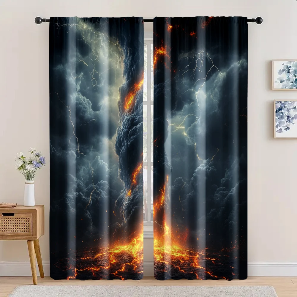 2pc, Window Curtains tornado5 100% Polyester,Without Electricity summer party decorations Use for Parties and Everyday Decor,
2pc, Window Curtains tornado5 100% Polyester,Without Electricity summer party decorations Use for Parties and Everyday Decor,