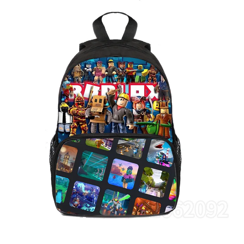 Новый детский рюкзак ROBLOX, детский рюкзак с героями мультфильмов, легкий повседневный студенческий рюкзак большой вместимости, высокое качество
Новый детский рюкзак ROBLOX, детский рюкзак с героями мультфильмов, легкий повседневный студенческий рюкзак большой вместимости, высокое качество