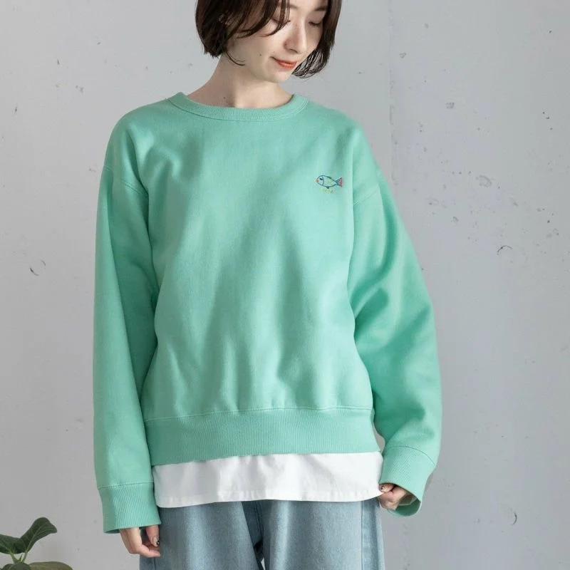 Japanese Sle Long Sve Comfortable Loose Knitted Sweatirt Embroidered Simple Versatile Women's Spring Faion Casual Ho...
Japanese Sle Long Sve Comfortable Loose Knitted Sweatirt Embroidered Simple Versatile Women's Spring Faion Casual Ho...
